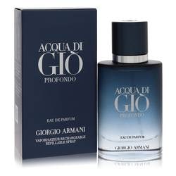 Acqua Di Gio Profondo Eau De Parfum Spray By Giorgio Armani: Acqua Di Gio Profondo Eau De Parfum Spray By Giorgio Armani Acqua Di Gio Profondo Cologne by Giorgio Armani, Inspired by the mystery of the deep blue sea is acqua di gio profondo, a masculine fragranc