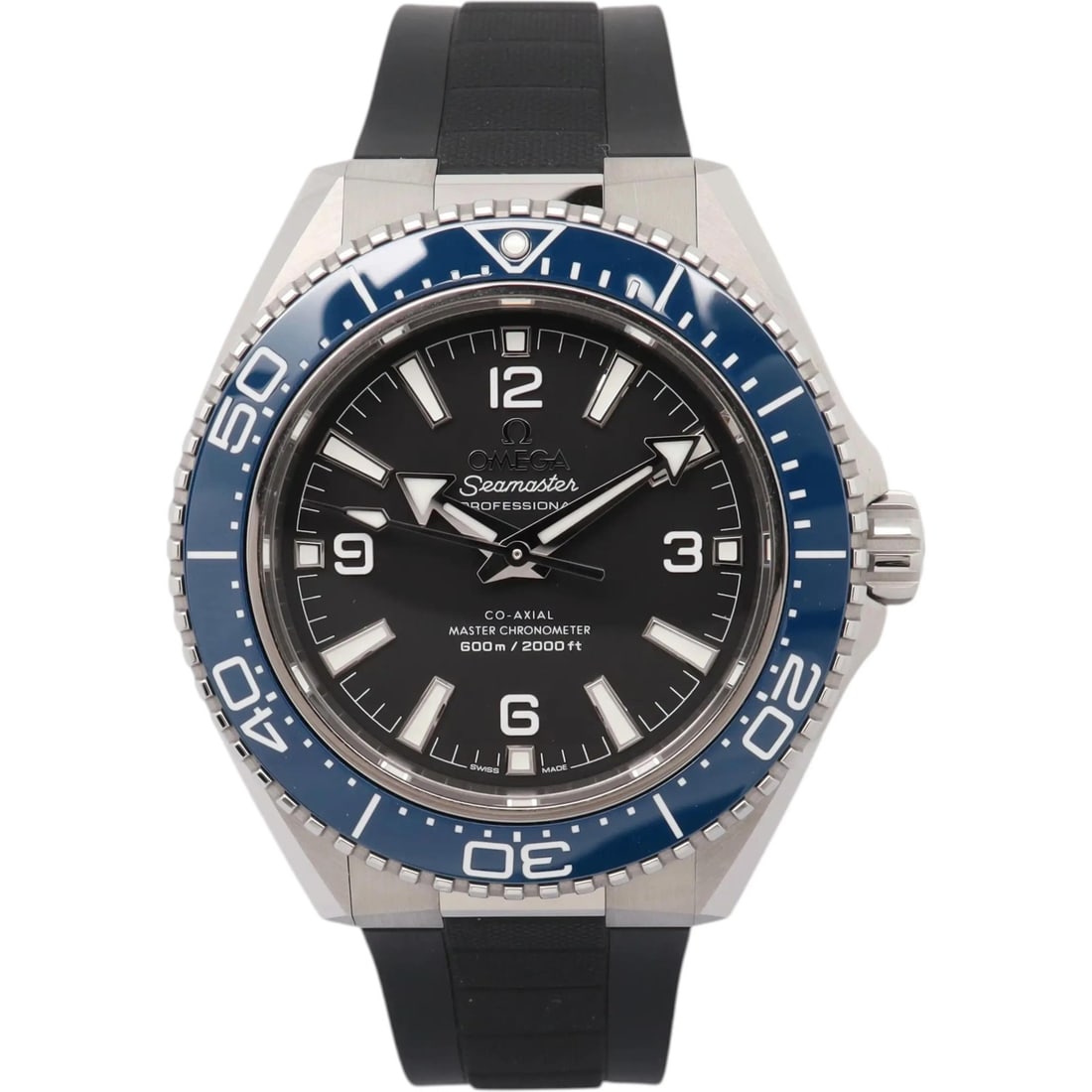 Seamaster Planet Ocean 42mm Automatic Black Dial Men's Wristwatch by Omega: Seamaster Planet Ocean 42mm Automatic Black Dial Men's Wristwatch by Omega The Omega Seamaster Planet Ocean 42MM is a luxury men's wristwatch crafted in Switzerland. Featuring a black analog dial with