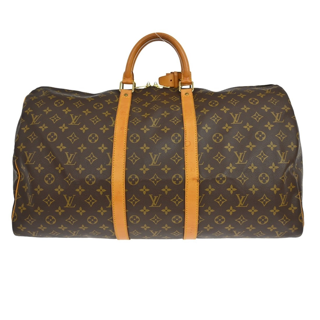 Louis Vuitton Keepall 55 Monogram Canvas Extra Large Travel Duffle Bag (1 of 15)