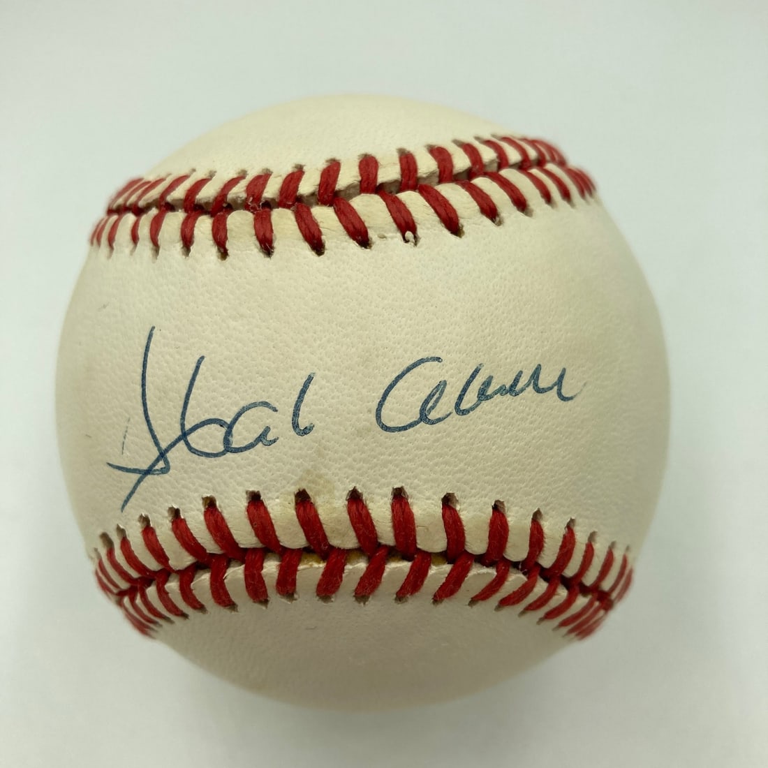 Hank Aaron Autographed National League Baseball With PSA Certification (1 of 2)