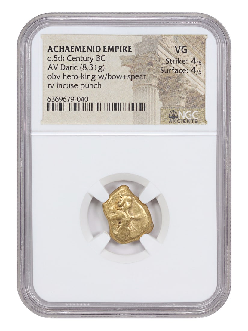 Achaemenid Empire AV Daric Ancient Persian Coin NGC VG 8.31g (1 of 4)