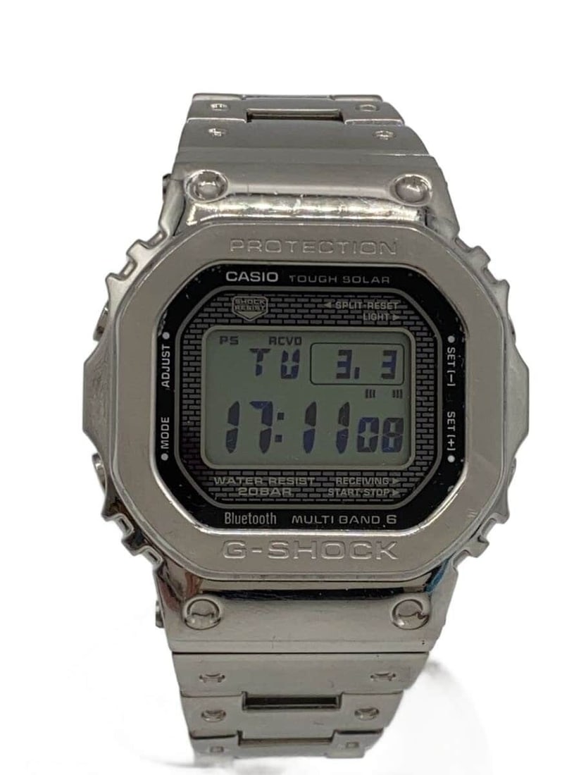 CASIO GMW-B5000D-1JF G-SHOCK Men's Wristwatch: CASIO GMW-B5000D-1JF G-SHOCK Men's Wristwatch This CASIO G-SHOCK GMW-B5000D-1JF is a men's wristwatch made in Japan. The watch is pre-owned and shows slight signs of use, but remains in relatively goo