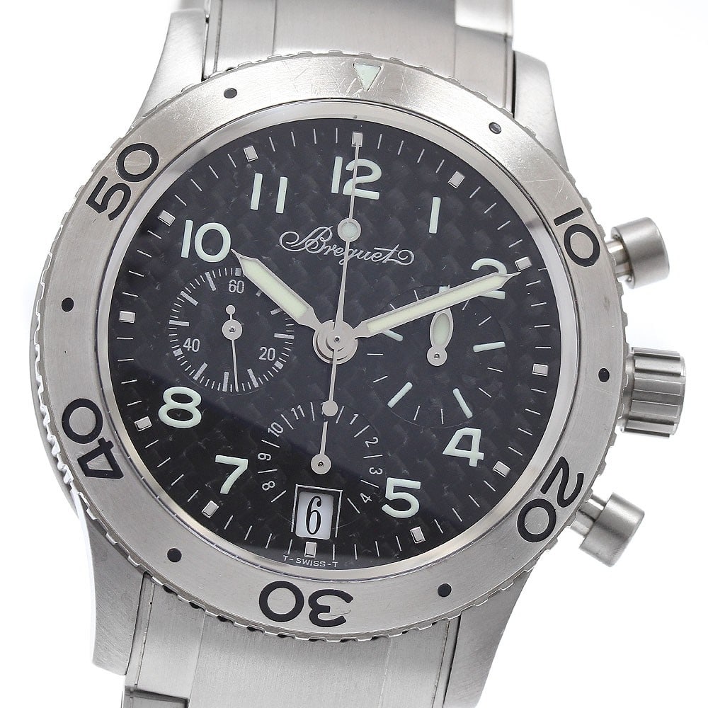 Breguet Transatlantic Type XX Titanium Automatic Chronograph Watch (1 of 6)