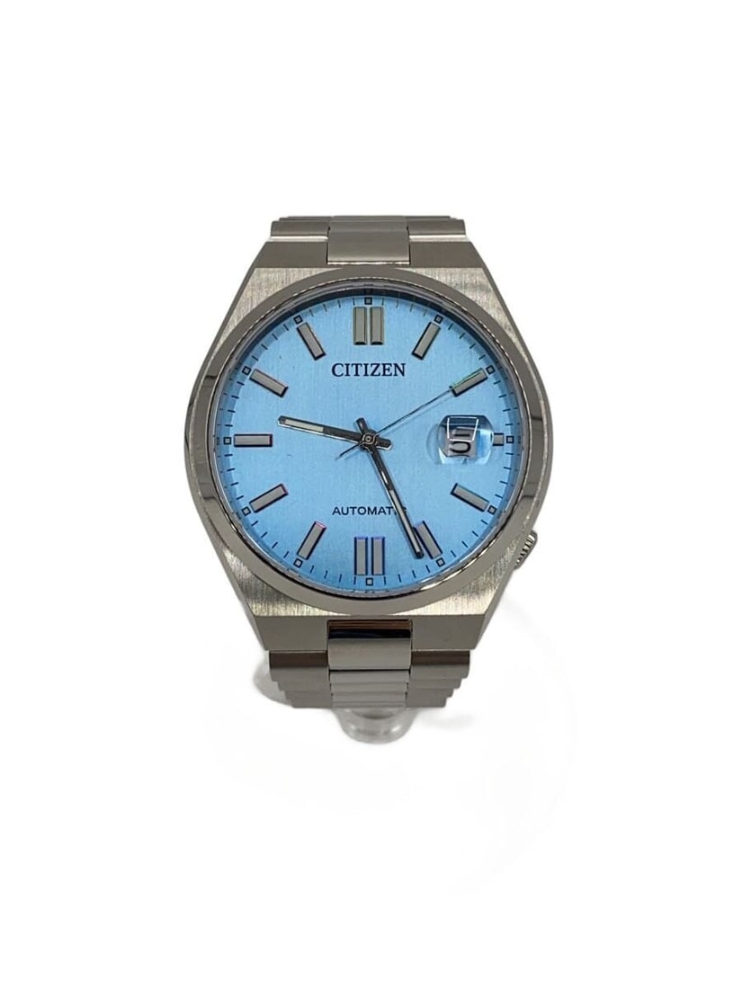 Citizen Tsuyosa Blue Men's Wristwatch NJ0151-53L: Citizen Tsuyosa Blue Men's Wristwatch NJ0151-53L This CITIZEN TSUYOSA Collection NJ0151-53L men's wristwatch features a blue dial and stainless steel construction. Designed for men, it displays slight