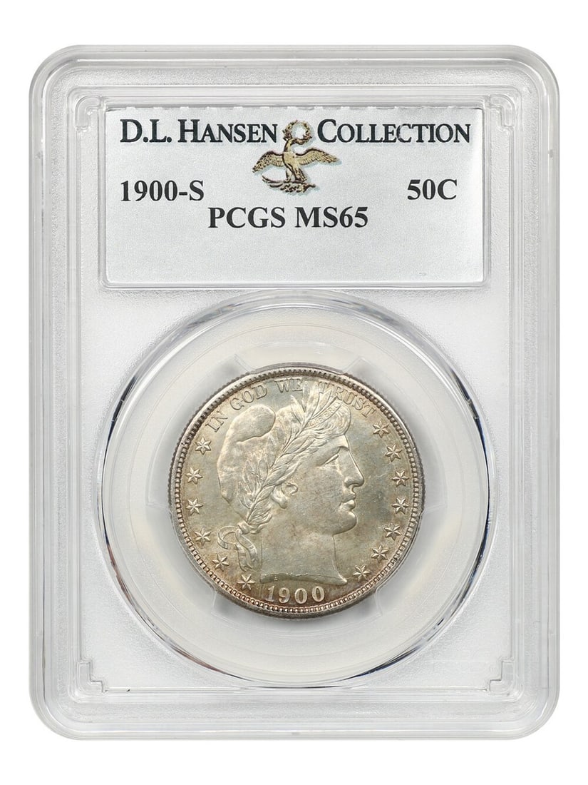 PCGS MS65 1900-S Barber Half Dollar (1 of 4)