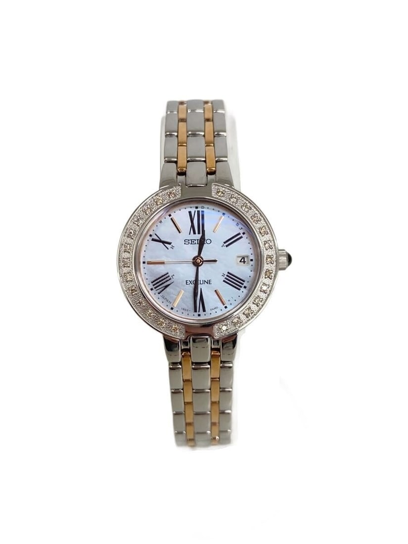 Seiko Exceline Quartz Men's Wristwatch 1B22-0AG0 (1 of 7)