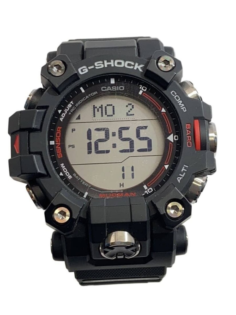Casio G Shock GW 9500 1JF Rubber Men's Wristwatch: Casio G Shock GW 9500 1JF Rubber Men's Wristwatch This CASIO G-SHOCK GW-9500-1JF men's wristwatch features a durable rubber construction and a robust design. Made in Thailand, it offers a reliable and