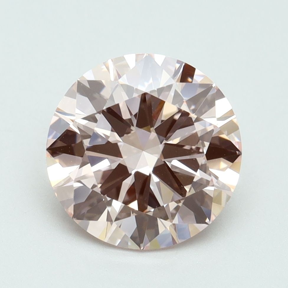 Loose Diamond - ROUND 2.5ct Fancy Intense Pink VS1: Loose Diamond - ROUND 2.5ct Fancy Intense Pink VS1 Source: This is a real non-mined Diamond that has been grown in a lab Shape: ROUND Carats: 2.5 Color: Fancy Intense Pink Certification: IGI Video: