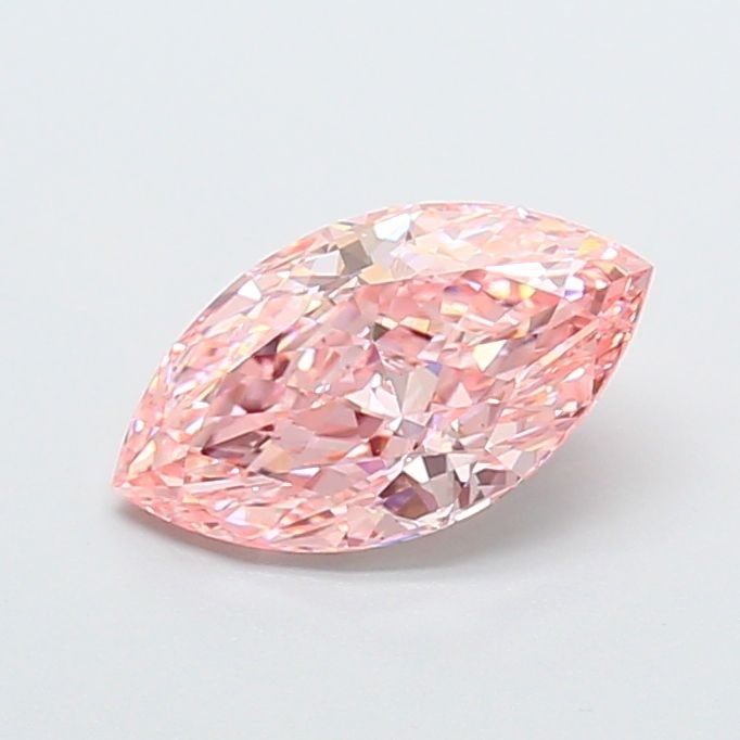 Loose Diamond - MARQUISE 2.03ct Fancy Vivid Pink VS1: Loose Diamond - MARQUISE 2.03ct Fancy Vivid Pink VS1 Source: This is a real non-mined Diamond that has been grown in a lab Shape: MARQUISE Carats: 2.03 Color: Fancy Vivid Pink Certification: IGI Video