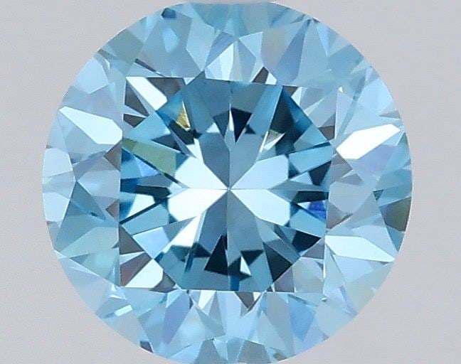 Loose Diamond - ROUND 0.93ct Fancy Vivid Blue VVS2: Loose Diamond - ROUND 0.93ct Fancy Vivid Blue VVS2 Source: This is a real non-mined Diamond that has been grown in a lab Shape: ROUND Carats: 0.93 Color: Fancy Vivid Blue Certification: IGI Video: