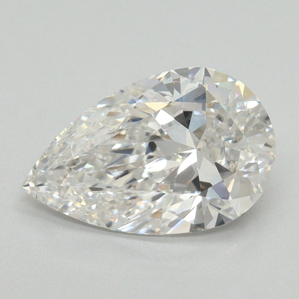 Loose Diamond - PEAR 2.08ct F VS1: Loose Diamond - PEAR 2.08ct F VS1 Source: This is a real non-mined Diamond that has been grown in a lab Shape: PEAR Carats: 2.08 Color: F Clarity: VS1 Certification: NONE Video: