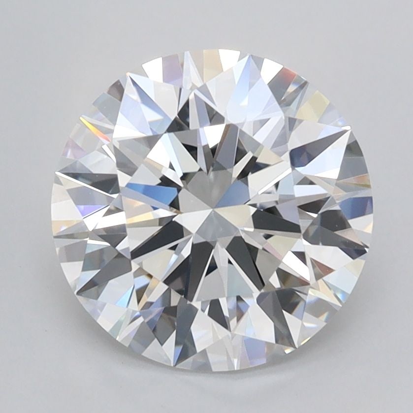 Ideal Loose Diamond - ROUND 2.52ct D VVS1: Ideal Loose Diamond - ROUND 2.52ct D VVS1 Source: This is a real non-mined Diamond that has been grown in a lab Shape: ROUND Carats: 2.52 Color: D Clarity: VVS1 Certification: IGI Video: