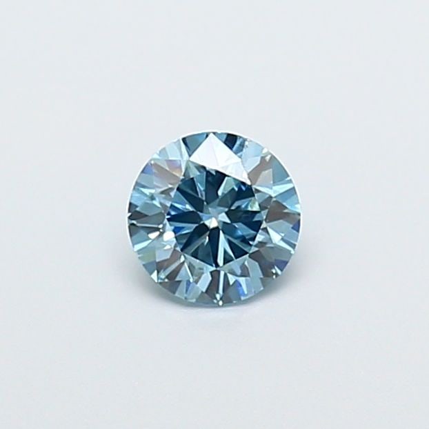 Loose Diamond - ROUND 0.59ct Fancy Vivid Blue VS2: Loose Diamond - ROUND 0.59ct Fancy Vivid Blue VS2 Source: This is a real non-mined Diamond that has been grown in a lab Shape: ROUND Carats: 0.59 Color: Fancy Vivid Blue Certification: IGI Video: