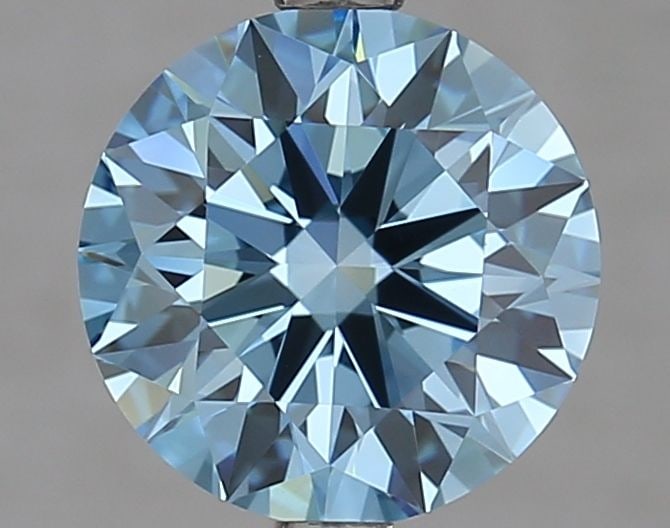 Ideal Loose Diamond - ROUND 2.32ct Fancy Vivid Blue VVS1: Ideal Loose Diamond - ROUND 2.32ct Fancy Vivid Blue VVS1 Source: This is a real non-mined Diamond that has been grown in a lab Shape: ROUND Carats: 2.32 Color: Fancy Vivid Blue Certification: IGI Vide