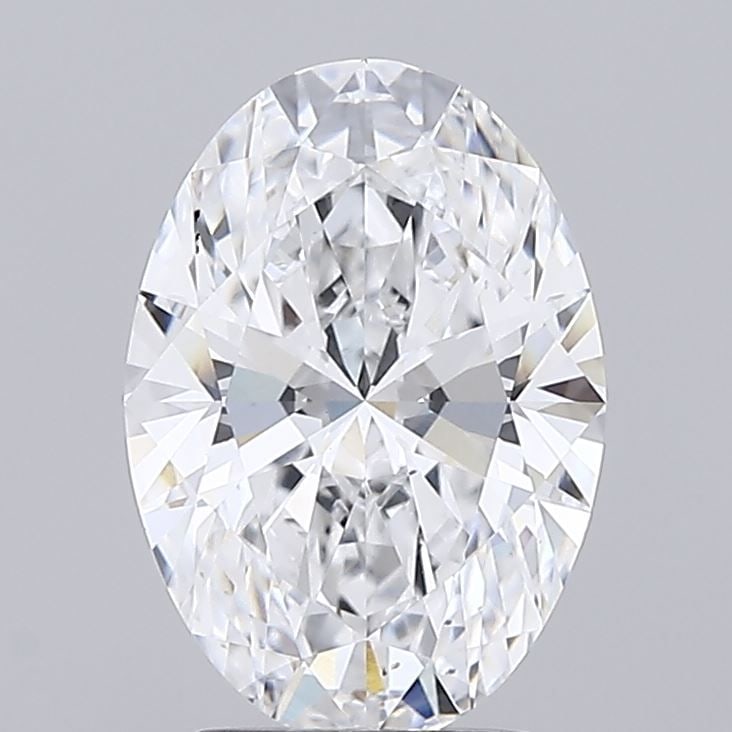 Loose Diamond - OVAL 2.58ct D VVS2: Loose Diamond - OVAL 2.58ct D VVS2 Source: This is a real non-mined Diamond that has been grown in a lab Shape: OVAL Carats: 2.58 Color: D Clarity: VVS2 Certification: GCAL Video: Video Link