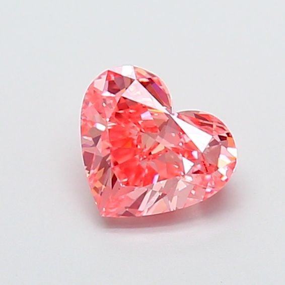 Loose Diamond - HEART 1.09ct Fancy Vivid Pink VVS2: Loose Diamond - HEART 1.09ct Fancy Vivid Pink VVS2 Source: This is a real non-mined Diamond that has been grown in a lab Shape: HEART Carats: 1.09 Color: Fancy Vivid Pink Certification: IGI Video: