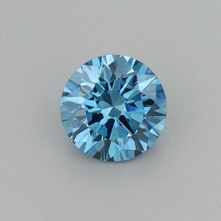 Loose Diamond - ROUND 0.37ct Fancy Vivid Blue SI1 (1 of 1)