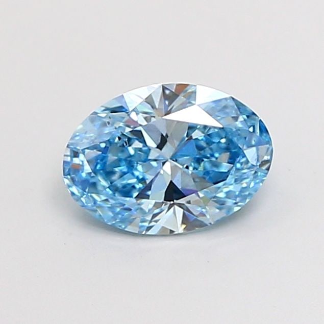 Loose Diamond - OVAL 1.0ct Fancy Vivid Blue SI1: Loose Diamond - OVAL 1.0ct Fancy Vivid Blue SI1 Source: This is a real non-mined Diamond that has been grown in a lab Shape: OVAL Carats: 1.0 Color: Fancy Vivid Blue Certification: IGI Video: