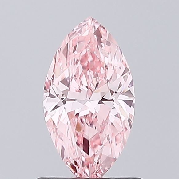 Loose Diamond - MARQUISE 0.69ct Fancy Vivid Pink VS1: Loose Diamond - MARQUISE 0.69ct Fancy Vivid Pink VS1 Source: This is a real non-mined Diamond that has been grown in a lab Shape: MARQUISE Carats: 0.69 Color: Fancy Vivid Pink Certification: IGI Video