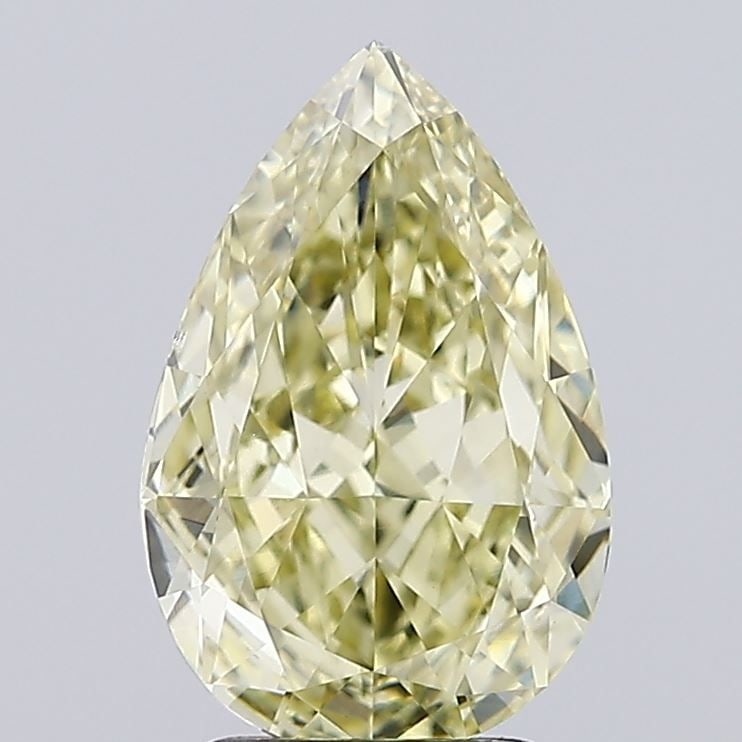 Loose Diamond - PEAR 3.01ct Fancy Intense Yellow VS1 (1 of 1)