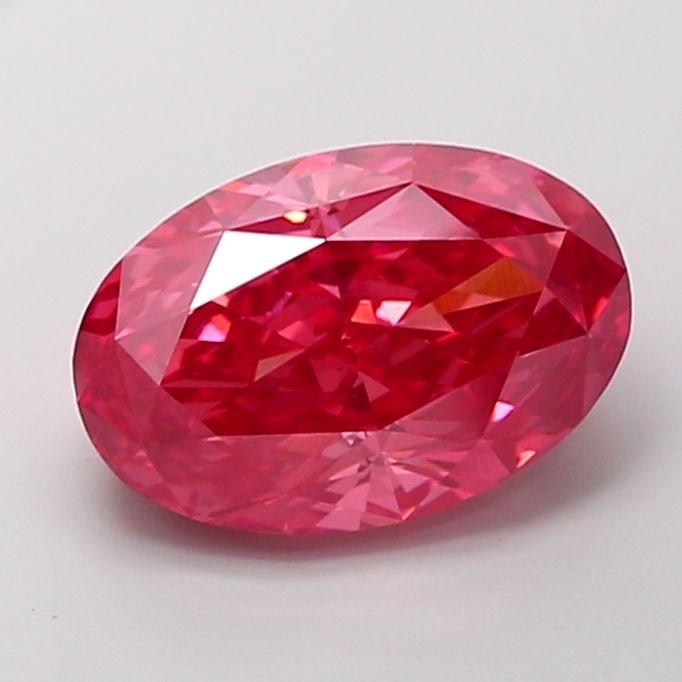 Loose Diamond - OVAL 5.05ct Fancy Vivid Pink VS1: Loose Diamond - OVAL 5.05ct Fancy Vivid Pink VS1 Source: This is a real non-mined Diamond that has been grown in a lab Shape: OVAL Carats: 5.05 Color: Fancy Vivid Pink Certification: NONE Video: