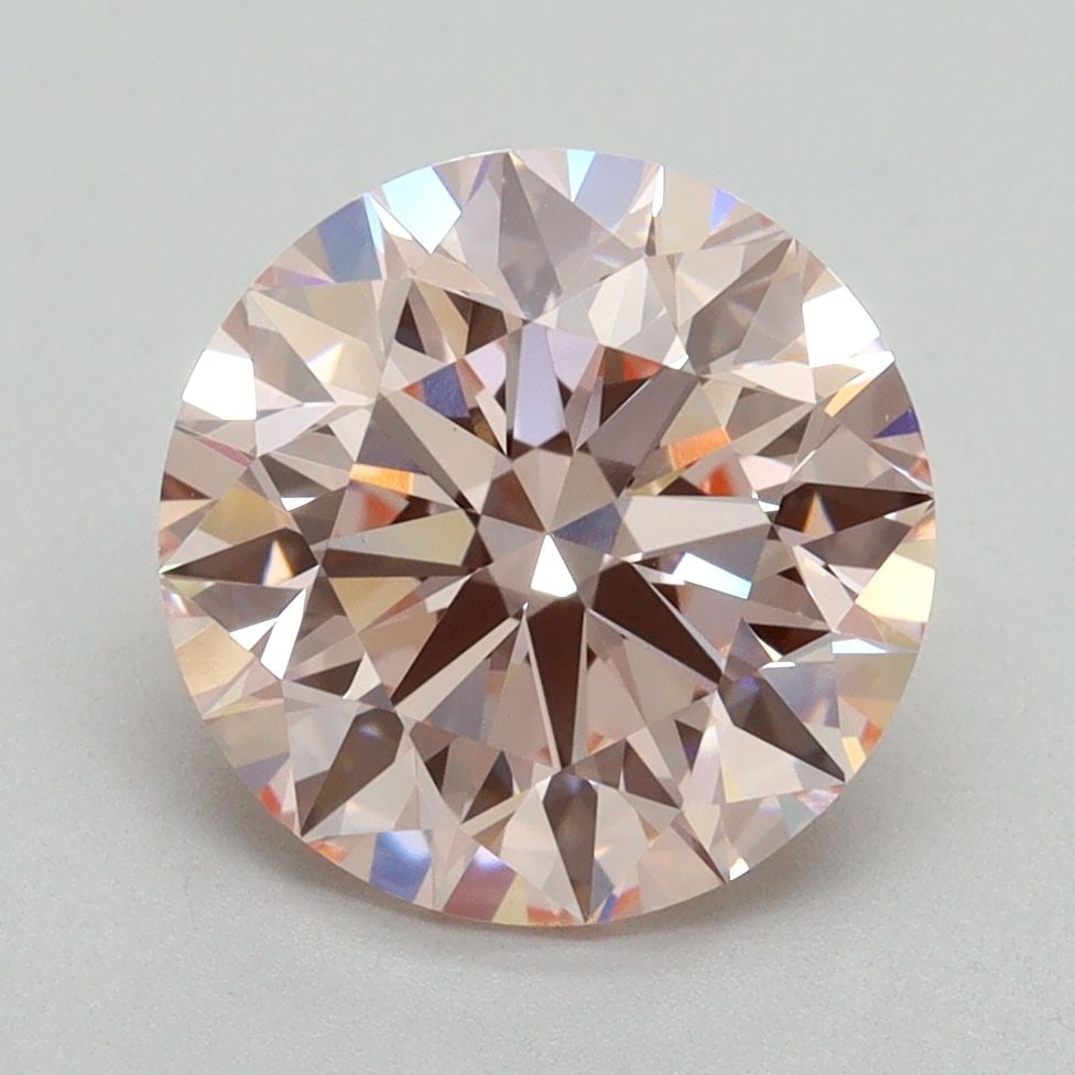 Loose Diamond - ROUND 3.27ct Fancy Intense Pink VS1 (1 of 1)