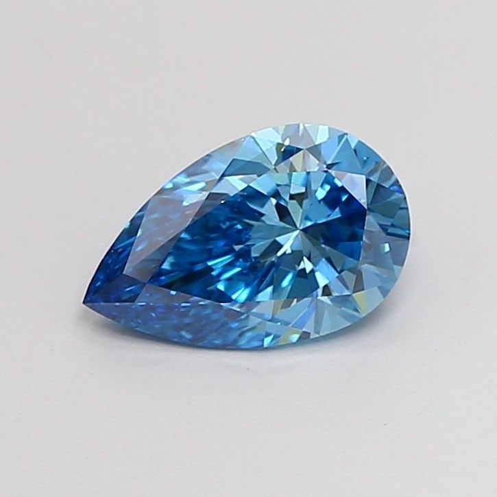 Loose Diamond - PEAR 1.08ct Fancy Vivid Blue SI1: Loose Diamond - PEAR 1.08ct Fancy Vivid Blue SI1 Source: This is a real non-mined Diamond that has been grown in a lab Shape: PEAR Carats: 1.08 Color: Fancy Vivid Blue Certification: IGI Video: