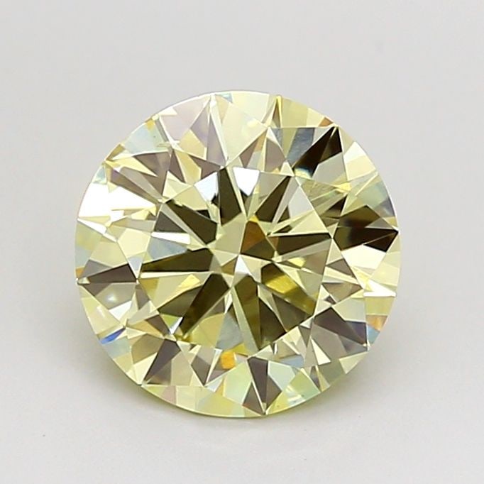 Loose Diamond - ROUND 1.99ct Fancy Light Yellow VS2: Loose Diamond - ROUND 1.99ct Fancy Light Yellow VS2 Source: This is a real non-mined Diamond that has been grown in a lab Shape: ROUND Carats: 1.99 Color: Fancy Light Yellow Certification: IGI Video: