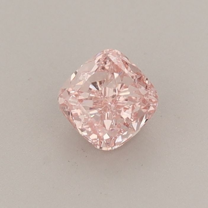 Loose Diamond - CUSHION MODIFIED 0.43ct Fancy Vivid Pink VS1: Loose Diamond - CUSHION MODIFIED 0.43ct Fancy Vivid Pink VS1 Source: This is a real non-mined Diamond that has been grown in a lab Shape: CUSHION MODIFIED Carats: 0.43 Color: Fancy Vivid Pink Certific