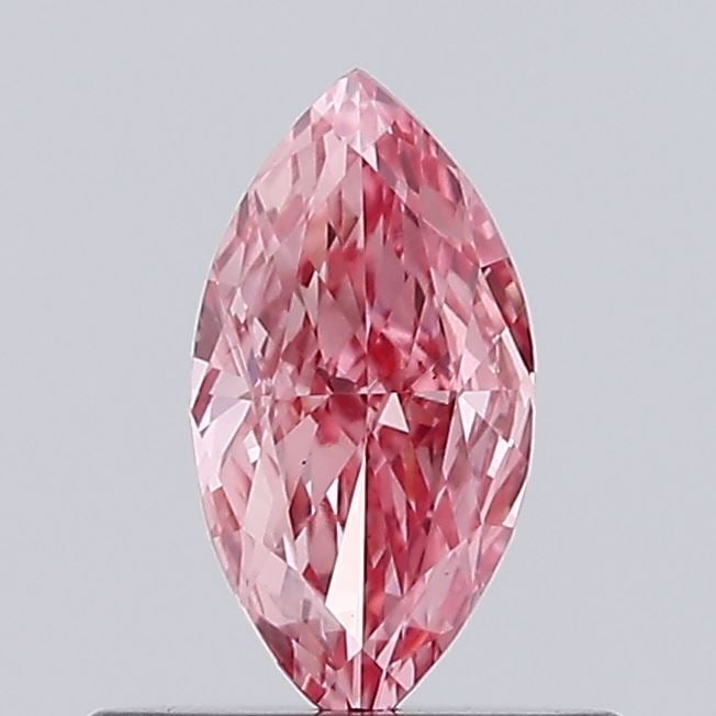 Loose Diamond - MARQUISE 0.4ct Fancy Intense Pink VS1: Loose Diamond - MARQUISE 0.4ct Fancy Intense Pink VS1 Source: This is a real non-mined Diamond that has been grown in a lab Shape: MARQUISE Carats: 0.4 Color: Fancy Intense Pink Certification: NONE Vi