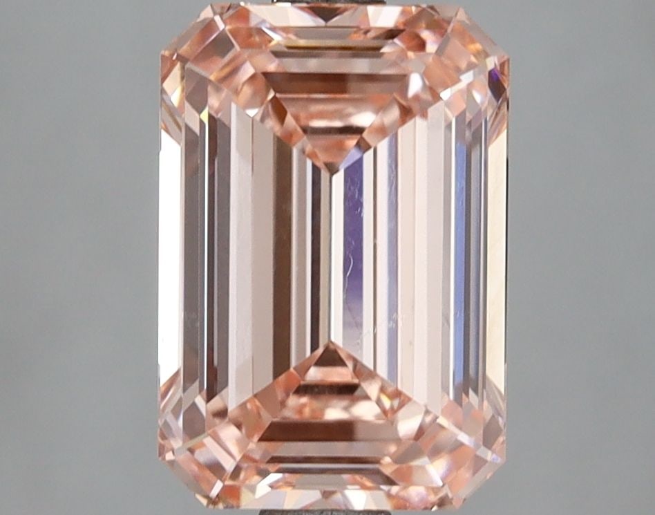 Loose Diamond - EMERALD 2.53ct Fancy Intense Pink VVS2: Loose Diamond - EMERALD 2.53ct Fancy Intense Pink VVS2 Source: This is a real non-mined Diamond that has been grown in a lab Shape: EMERALD Carats: 2.53 Color: Fancy Intense Pink Certification: IGI