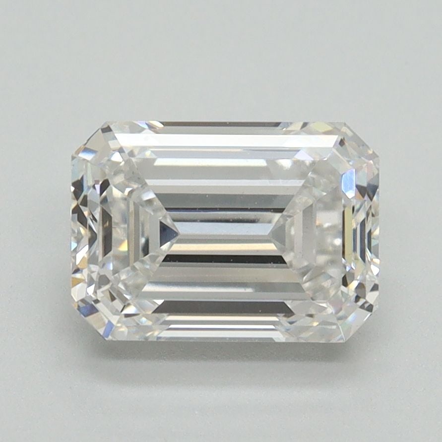 Loose Diamond - EMERALD 2.17ct F VVS2: Loose Diamond - EMERALD 2.17ct F VVS2 Source: This is a real non-mined Diamond that has been grown in a lab Shape: EMERALD Carats: 2.17 Color: F Clarity: VVS2 Certification: NONE Video: Video Link