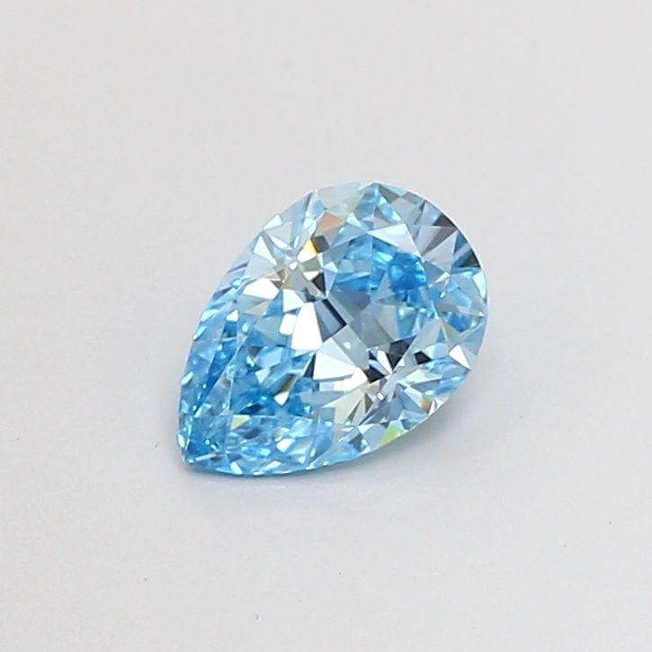 Loose Diamond - PEAR 1.01ct Fancy Vivid Blue VS1: Loose Diamond - PEAR 1.01ct Fancy Vivid Blue VS1 Source: This is a real non-mined Diamond that has been grown in a lab Shape: PEAR Carats: 1.01 Color: Fancy Vivid Blue Certification: IGI Video:
