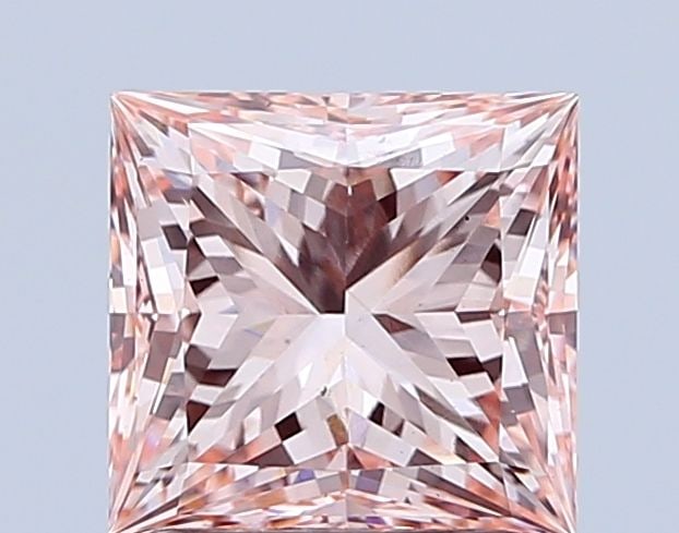 Loose Diamond - PRINCESS 2.54ct Fancy Intense Pink VS1 (1 of 1)