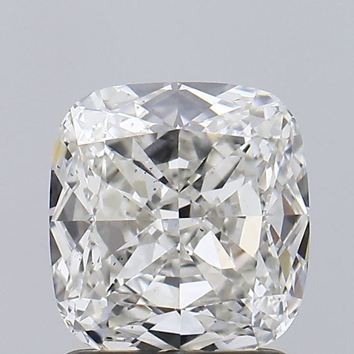 Loose Diamond - CUSHION BRILLIANT 1.7ct G VS2: Loose Diamond - CUSHION BRILLIANT 1.7ct G VS2 Source: This is a real non-mined Diamond that has been grown in a lab Shape: CUSHION BRILLIANT Carats: 1.7 Color: G Clarity: VS2 Certification: IGI Video: