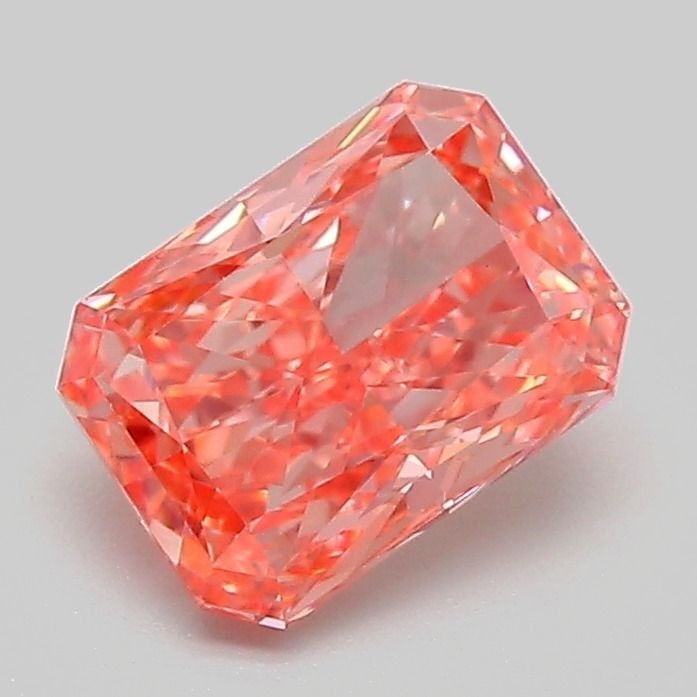 Loose Diamond - RADIANT 1.35ct Fancy Vivid Pink VS1: Loose Diamond - RADIANT 1.35ct Fancy Vivid Pink VS1 Source: This is a real non-mined Diamond that has been grown in a lab Shape: RADIANT Carats: 1.35 Color: Fancy Vivid Pink Certification: IGI Video: