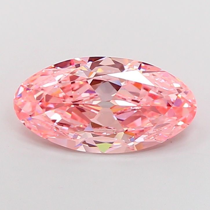 Loose Diamond - OVAL 4.56ct Fancy Vivid Pink VS1: Loose Diamond - OVAL 4.56ct Fancy Vivid Pink VS1 Source: This is a real non-mined Diamond that has been grown in a lab Shape: OVAL Carats: 4.56 Color: Fancy Vivid Pink Certification: IGI Video: