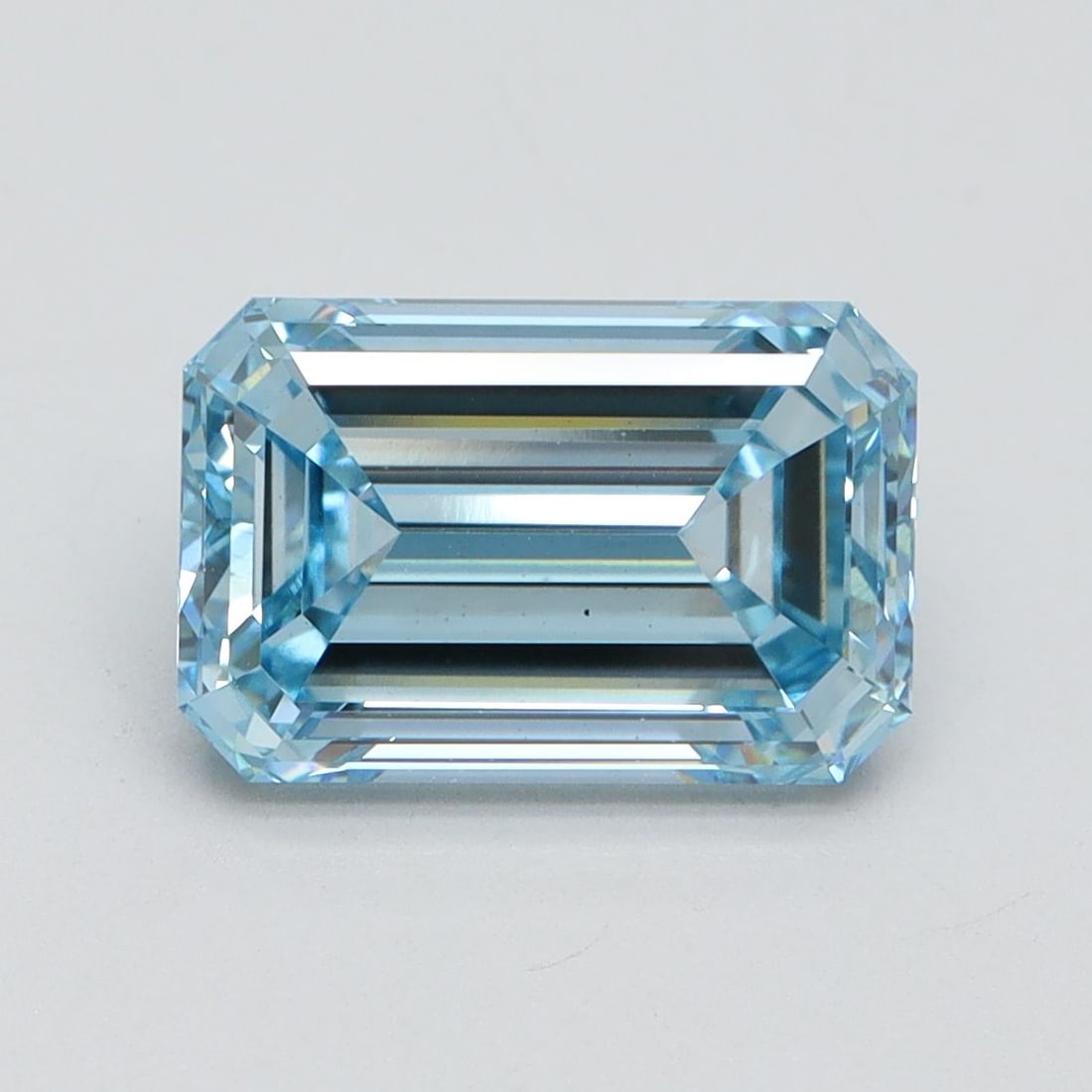Loose Diamond - EMERALD 3.02ct Fancy Intense Blue VS1: Loose Diamond - EMERALD 3.02ct Fancy Intense Blue VS1 Source: This is a real non-mined Diamond that has been grown in a lab Shape: EMERALD Carats: 3.02 Color: Fancy Intense Blue Certification: IGI Vid