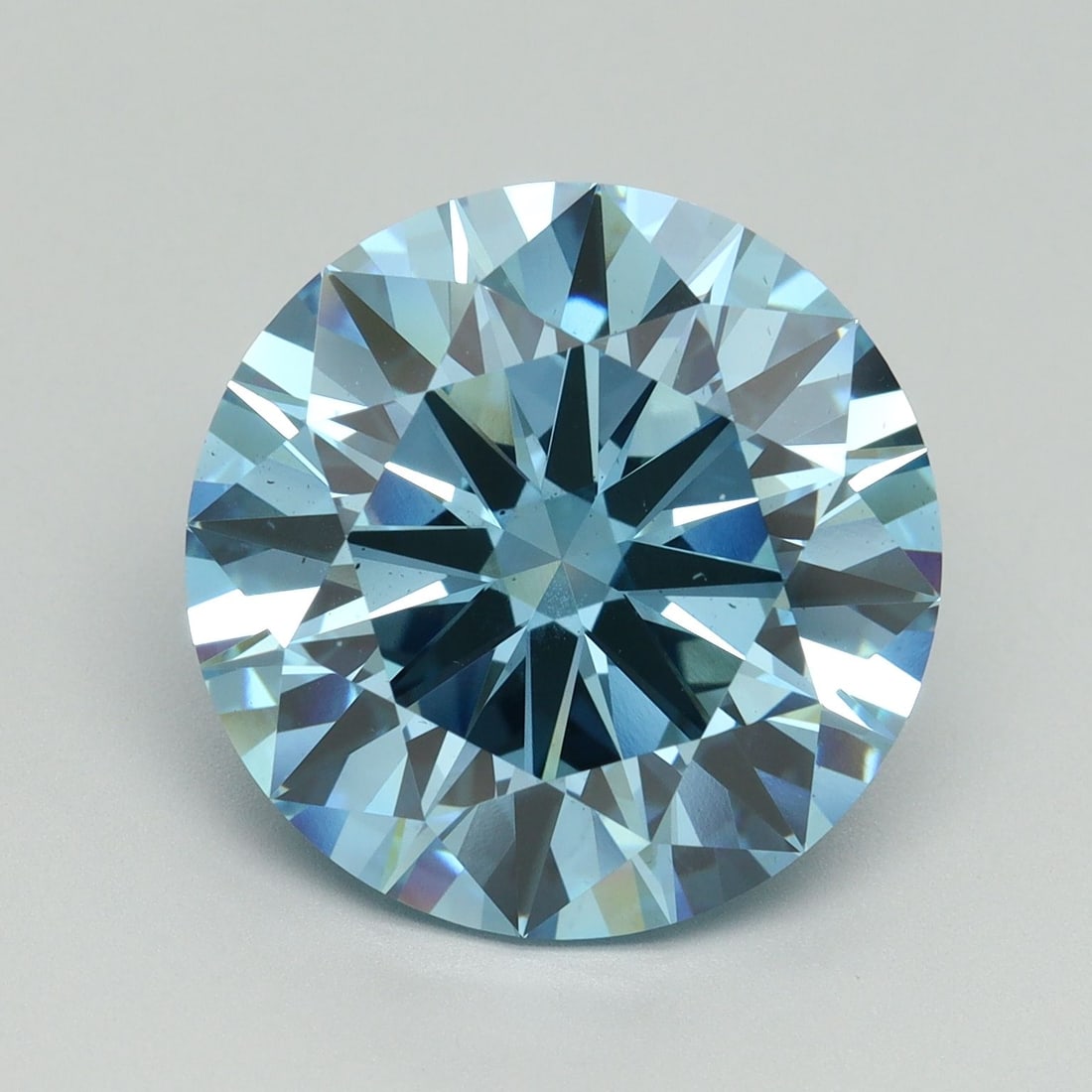 Loose Diamond - ROUND 10.06ct Fancy Vivid Blue VS2 (1 of 1)