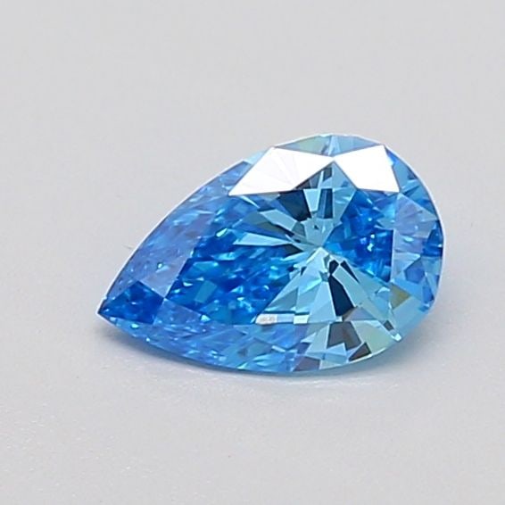 Loose Diamond - PEAR 0.4ct Fancy Vivid Blue VS1: Loose Diamond - PEAR 0.4ct Fancy Vivid Blue VS1 Source: This is a real non-mined Diamond that has been grown in a lab Shape: PEAR Carats: 0.4 Color: Fancy Vivid Blue Certification: IGI Video: