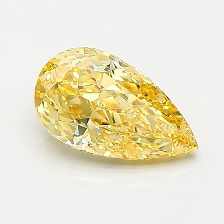 Loose Diamond - PEAR 1.01ct Fancy Vivid Yellow VS1: Loose Diamond - PEAR 1.01ct Fancy Vivid Yellow VS1 Source: This is a real non-mined Diamond that has been grown in a lab Shape: PEAR Carats: 1.01 Color: Fancy Vivid Yellow Certification: IGI Video: