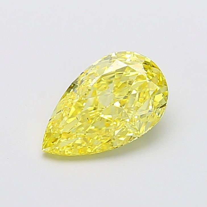 Loose Diamond - PEAR 2.02ct Fancy Intense Yellow SI1: Loose Diamond - PEAR 2.02ct Fancy Intense Yellow SI1 Source: This is a real non-mined Diamond that has been grown in a lab Shape: PEAR Carats: 2.02 Color: Fancy Intense Yellow Certification: IGI