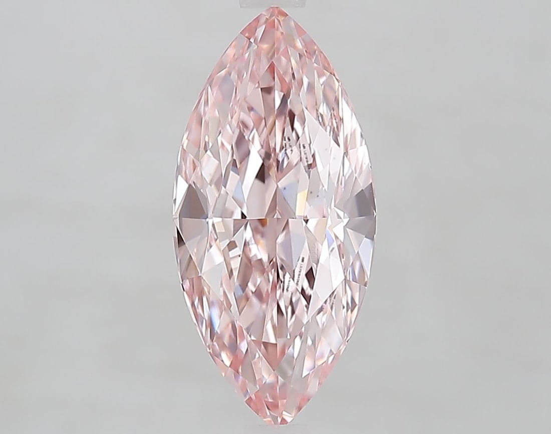 Loose Diamond - MARQUISE 3.06ct Fancy Vivid Pink VS1: Loose Diamond - MARQUISE 3.06ct Fancy Vivid Pink VS1 Source: This is a real non-mined Diamond that has been grown in a lab Shape: MARQUISE Carats: 3.06 Color: Fancy Vivid Pink Certification: IGI Video