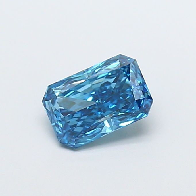 Loose Diamond - RADIANT 1.54ct Fancy Vivid Blue VS1: Loose Diamond - RADIANT 1.54ct Fancy Vivid Blue VS1 Source: This is a real non-mined Diamond that has been grown in a lab Shape: RADIANT Carats: 1.54 Color: Fancy Vivid Blue Certification: IGI Video: