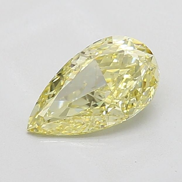 Loose Diamond - PEAR 1.06ct Fancy Yellow VS1: Loose Diamond - PEAR 1.06ct Fancy Yellow VS1 Source: This is a real non-mined Diamond that has been grown in a lab Shape: PEAR Carats: 1.06 Color: Fancy Yellow Certification: IGI Video: