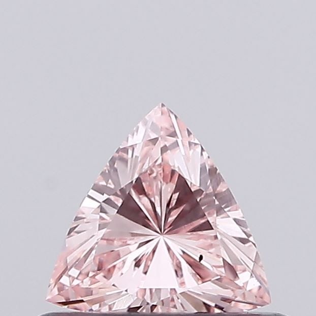 Loose Diamond - TRIANGULAR 0.32ct Fancy Vivid Pink VS2: Loose Diamond - TRIANGULAR 0.32ct Fancy Vivid Pink VS2 Source: This is a real non-mined Diamond that has been grown in a lab Shape: TRIANGULAR Carats: 0.32 Color: Fancy Vivid Pink Certification: NONE 