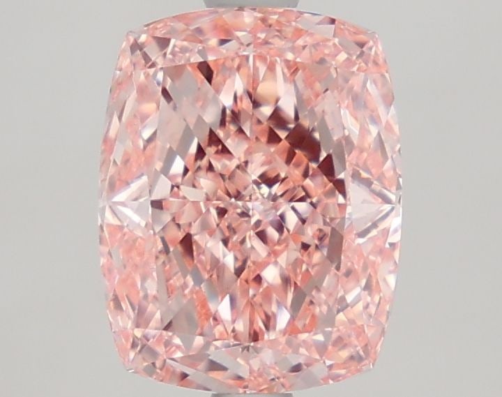 Loose Diamond - CUSHION MODIFIED 2.15ct Fancy Vivid Pink VS1: Loose Diamond - CUSHION MODIFIED 2.15ct Fancy Vivid Pink VS1 Source: This is a real non-mined Diamond that has been grown in a lab Shape: CUSHION MODIFIED Carats: 2.15 Color: Fancy Vivid Pink Certific