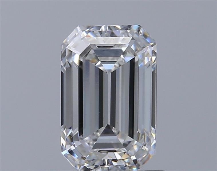 Loose Diamond - EMERALD 1.05ct E VS1: Loose Diamond - EMERALD 1.05ct E VS1 Source: This is a real non-mined Diamond that has been grown in a lab Shape: EMERALD Carats: 1.05 Color: E Clarity: VS1 Certification: IGI Video: