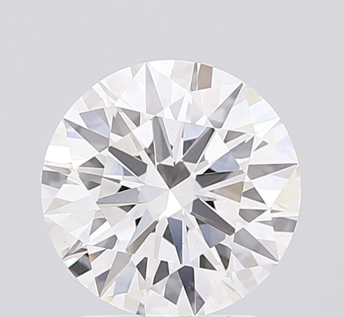 Ideal Loose Diamond - ROUND 2.42ct F VVS2: Ideal Loose Diamond - ROUND 2.42ct F VVS2 Source: This is a real non-mined Diamond that has been grown in a lab Shape: ROUND Carats: 2.42 Color: F Clarity: VVS2 Certification: IGI Video: