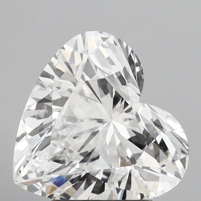 Loose Diamond - HEART 2.52ct E VS1: Loose Diamond - HEART 2.52ct E VS1 Source: This is a real non-mined Diamond that has been grown in a lab Shape: HEART Carats: 2.52 Color: E Clarity: VS1 Certification: IGI Video: